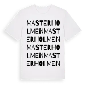Masterholmen ordlek t-shirt – ekologisk bomull t-shirt från Pinshirt