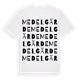 Medelgärde ordlek t-shirt