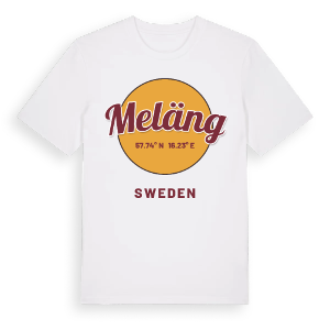 Meläng cirkel t-shirt – ekologisk bomull t-shirt från Pinshirt