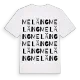 Meläng ordlek t-shirt