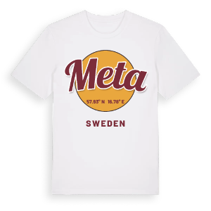 Meta cirkel t-shirt – ekologisk bomull t-shirt från Pinshirt