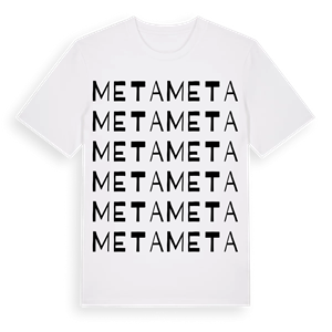 Meta ordlek t-shirt – ekologisk bomull t-shirt från Pinshirt