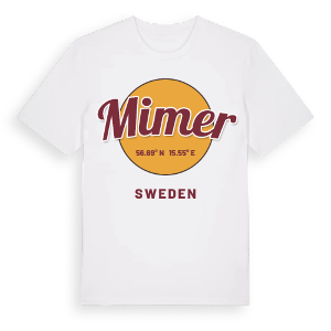 Mimer cirkel t-shirt – ekologisk bomull t-shirt från Pinshirt