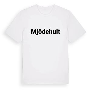Mjödehult fetstil t-shirt – ekologisk bomull t-shirt från Pinshirt