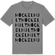 Mid Heather Gray t-shirt med Möckelhult ordlek t-shirt