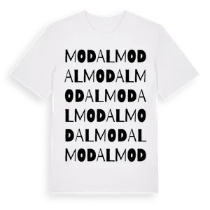 Modal ordlek t-shirt – ekologisk bomull t-shirt från Pinshirt