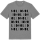 Mid Heather Gray t-shirt med Molid ordlek t-shirt