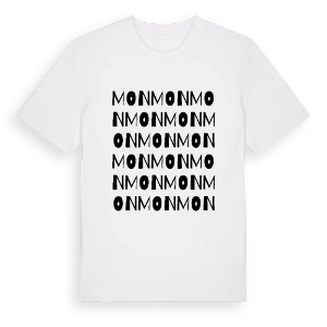 Mon ordlek t-shirt – ekologisk bomull t-shirt från Pinshirt