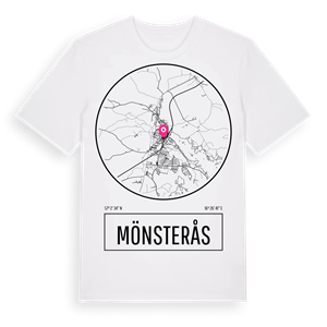 Mönsterås t-shirt – ekologisk bomull t-shirt från Pinshirt
