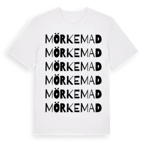 Mörkemad ordlek t-shirt – ekologisk bomull t-shirt från Pinshirt