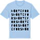 Blue Soul t-shirt med Mörtefors ordlek t-shirt