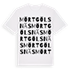Mörtgölsnäs ordlek t-shirt