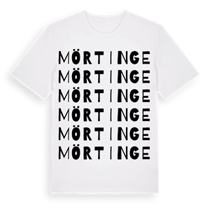 Mörtinge ordlek t-shirt – ekologisk bomull t-shirt från Pinshirt