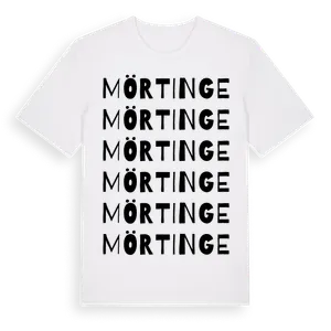 Mörtinge ordlek t-shirt – ekologisk bomull t-shirt från Pinshirt