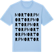 Blue Soul t-shirt med Mortorp ordlek t-shirt