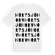 Mörtsjöhorv ordlek t-shirt