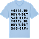 Blue Soul t-shirt med Mörtsjöhorva ordlek t-shirt