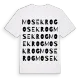 Mosekrog ordlek t-shirt