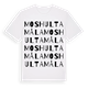 Moshultamåla ordlek t-shirt