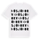 Mösjöhorva ordlek t-shirt