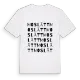 Moslätt ordlek t-shirt