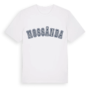 Mossända college t-shirt – ekologisk bomull t-shirt från Pinshirt