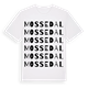 Mossedal ordlek t-shirt