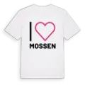 Jag älskar Mossen t-shirt stort tryck