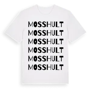 Mosshult ordlek t-shirt – ekologisk bomull t-shirt från Pinshirt