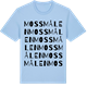 Blue Soul t-shirt med Mossmålen ordlek t-shirt