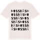Vintage White t-shirt med Mossnäs ordlek t-shirt