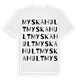 Myskahult ordlek t-shirt