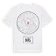 White t-shirt med Näs t-shirt