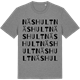 Mid Heather Gray t-shirt med Näshult ordlek t-shirt