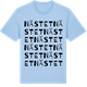 Blue Soul t-shirt med Nästet ordlek t-shirt