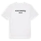White t-shirt med Nedra Vannborga i Sverige t-shirt