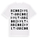 Nedre Hyltan ordlek t-shirt