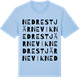 Blue Soul t-shirt med Nedre Stjärnevik ordlek t-shirt