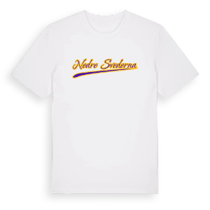 Nedre Svederna baseball t-shirt – ekologisk bomull t-shirt från Pinshirt