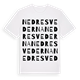 Nedre Svederna ordlek t-shirt