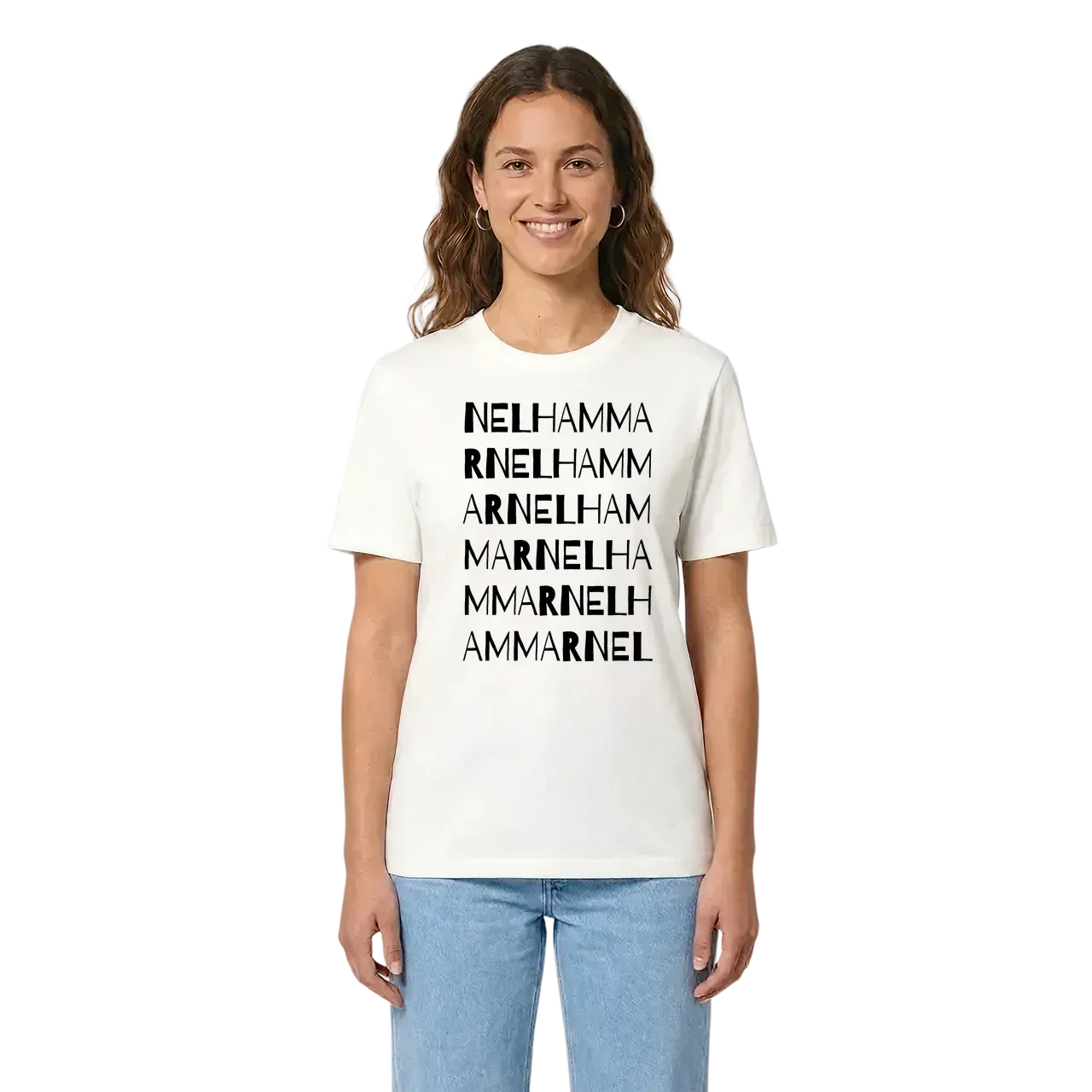 Nelhammar ordlek t-shirt i miljö