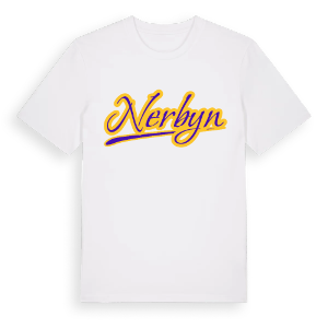 Nerbyn baseball t-shirt – ekologisk bomull t-shirt från Pinshirt