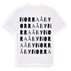 Norra Åby ordlek t-shirt