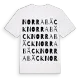 Norra Bäck ordlek t-shirt