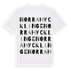 Norra Hycklinge ordlek t-shirt