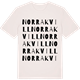 Vintage White t-shirt med Norra Kvill ordlek t-shirt