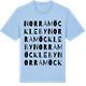 Blue Soul t-shirt med Norra Möckleby ordlek t-shirt
