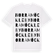 Norra Möckleby ordlek t-shirt