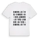 Norra Nävra ordlek t-shirt