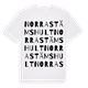 Norra Stämshult ordlek t-shirt